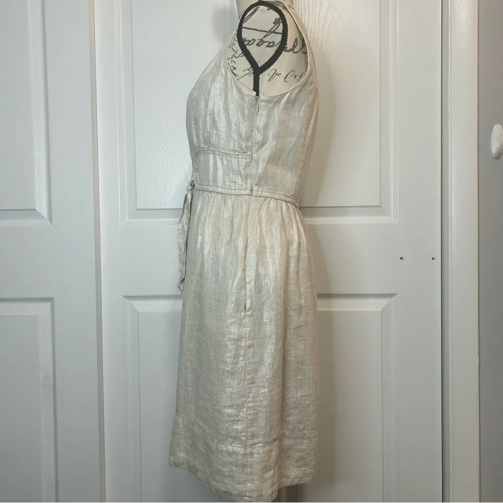 J. Crew Simple Linen Sleeveless Dress - Image 7