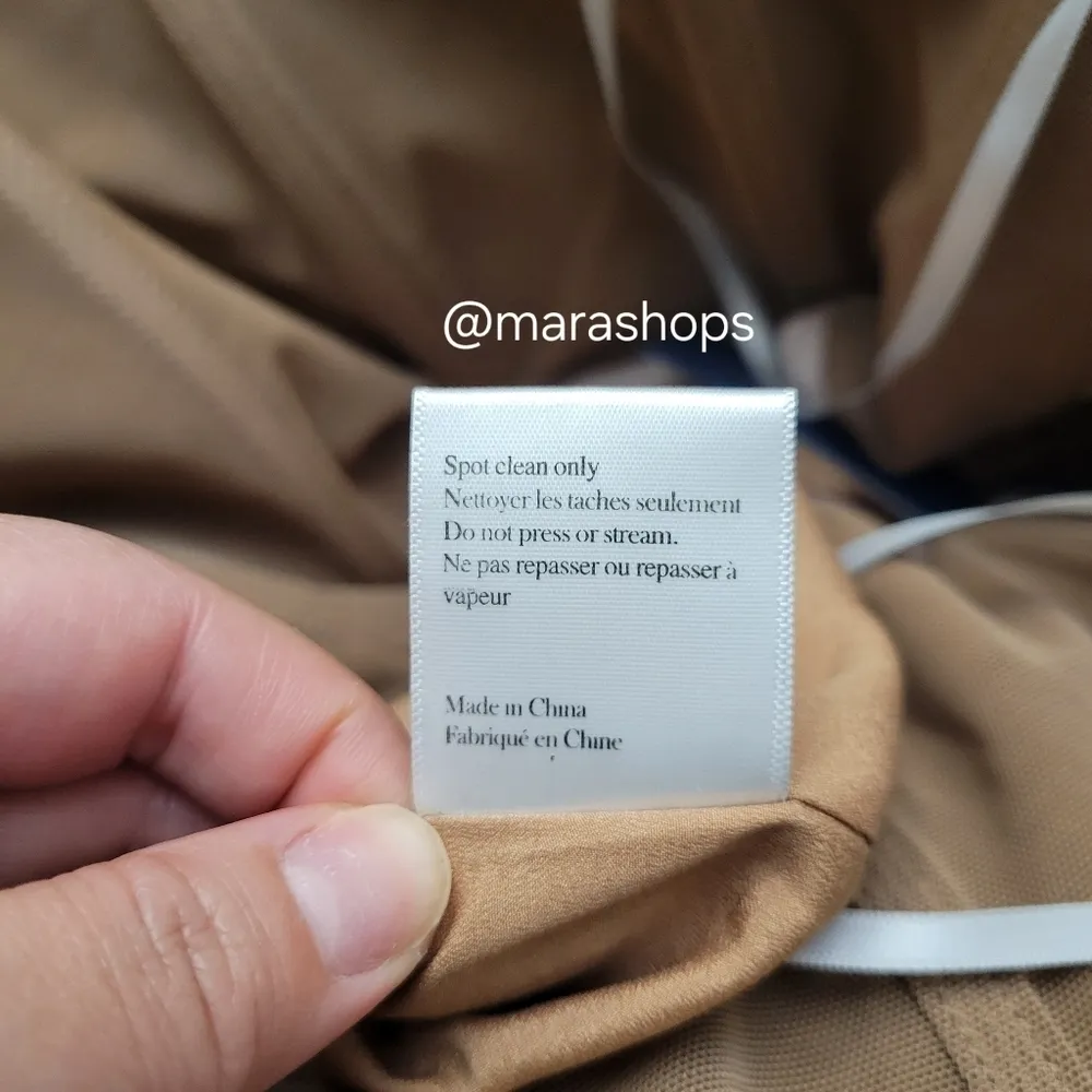 Marchesa Notte Strapless Beaded Glitter Tulle Column Gown Caplet Silver Size 8 - Image 14