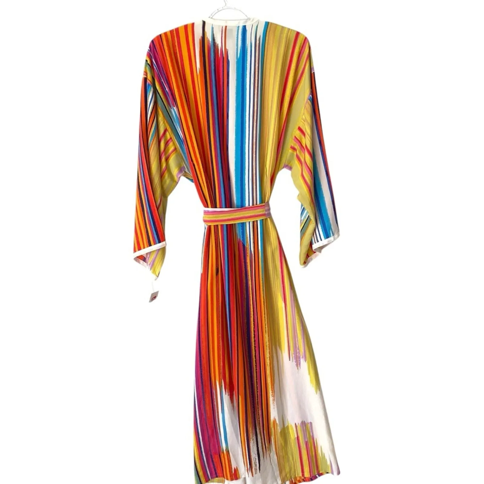 Natori NWTs Striped Belted Robe size medium - Image 6