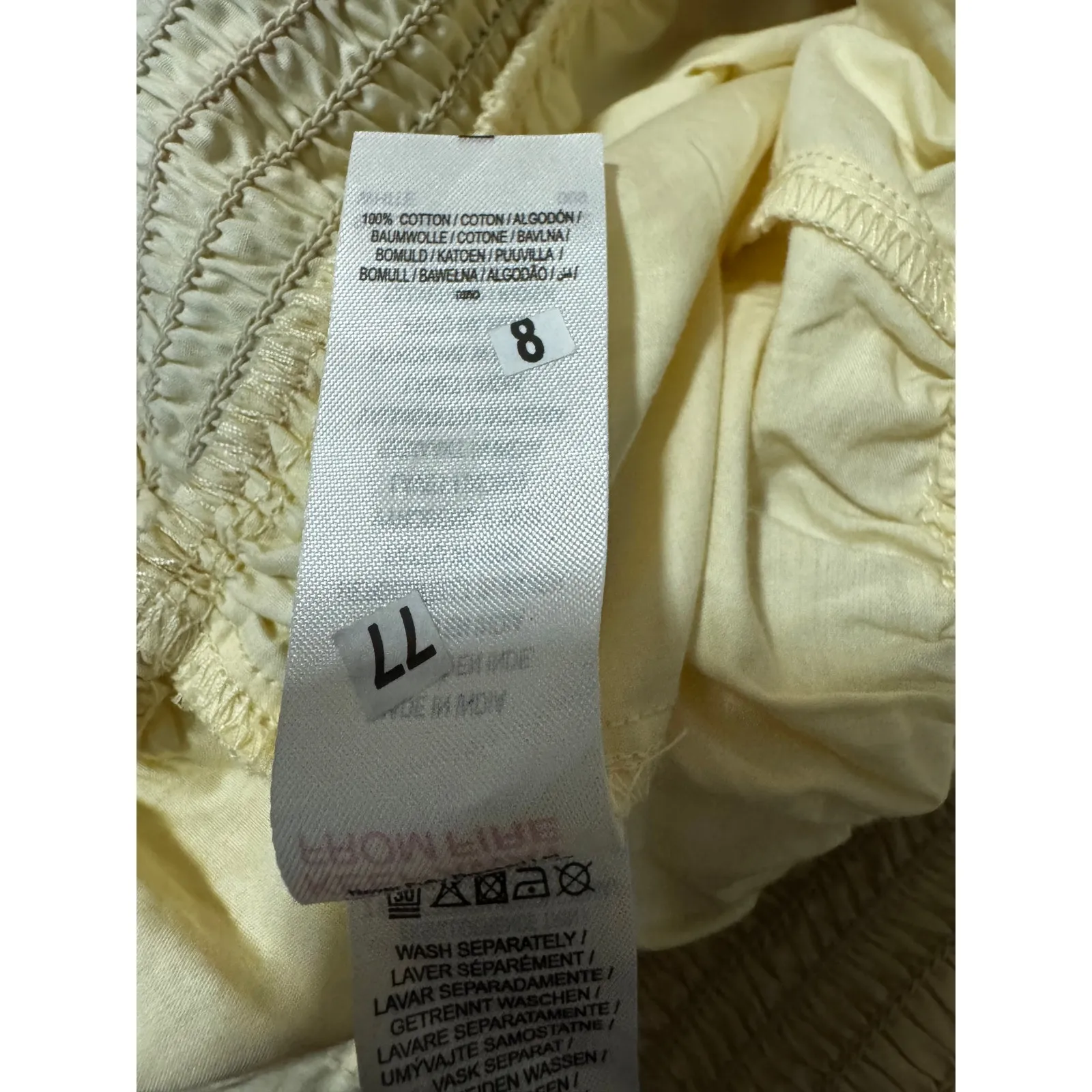 NEVER FULLY DRESSED Pom Rainbow Dress Size UK 8 US 4 100% Cotton NWT - Image 8