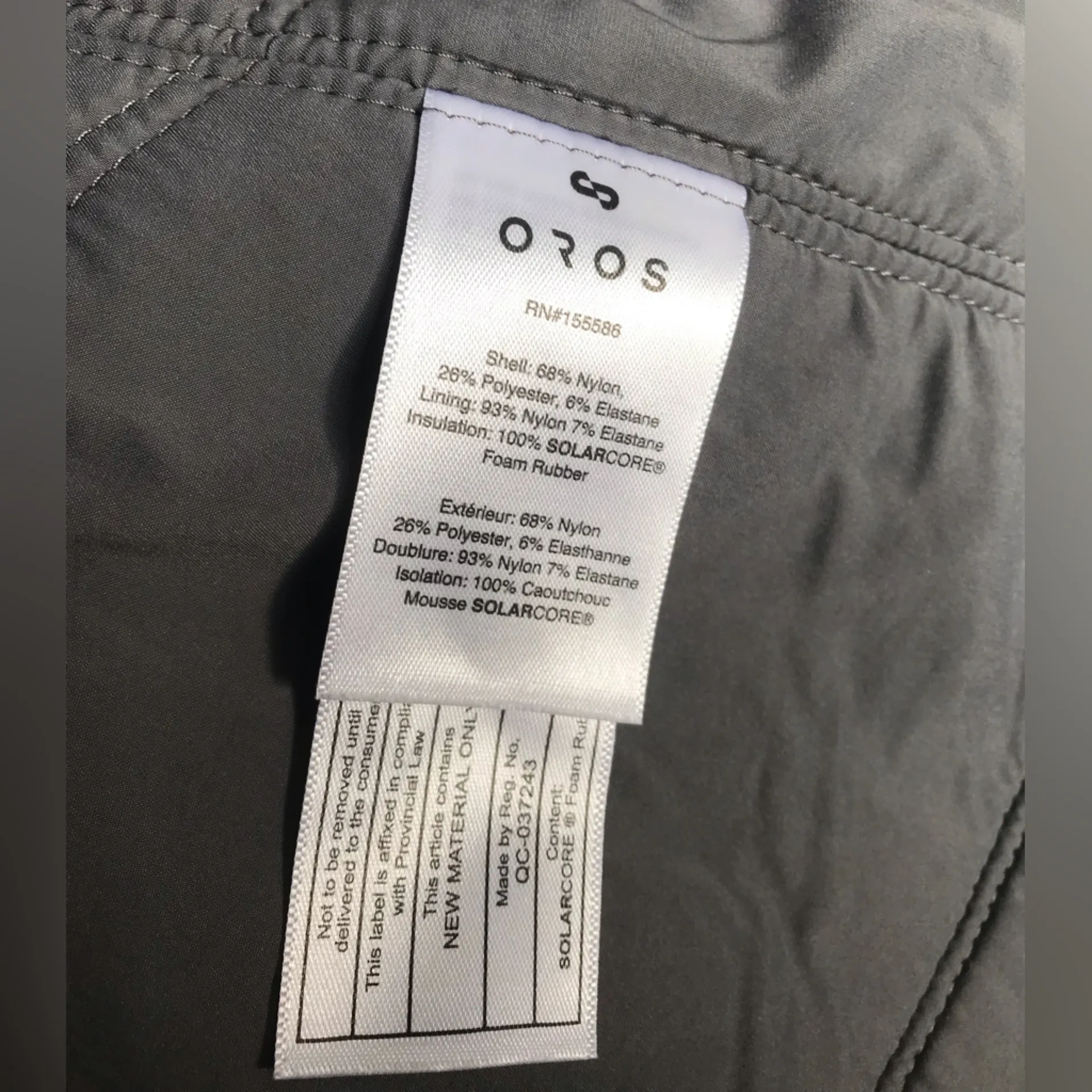 Oros Endeavor Insulated Teal Ski Jacket Blue - Image 10