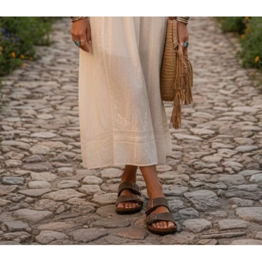 Birkenstock Arizona Mocha Brown Sandals - Size 39 EU - Classic Two-Strap - Image 9