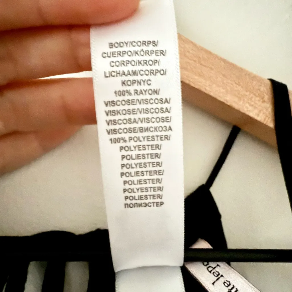 Nanette Lepore Sleeveless Romper in Black with Multi Pattern Accent - Size M - Image 7