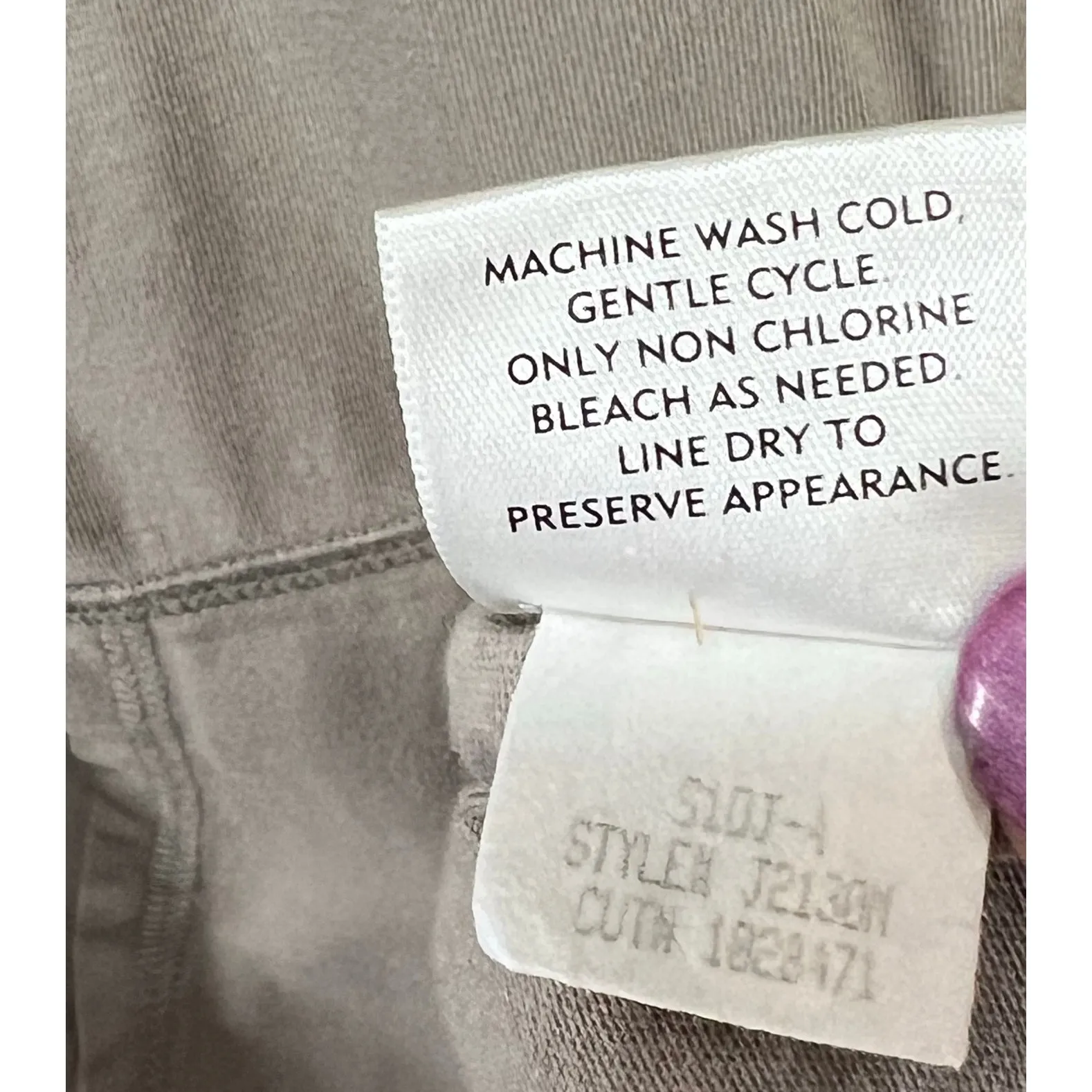 Eileen Fisher Activewear Jacket Womens M Taupe Organic Cotton Zip Up Relaxed - Image 12