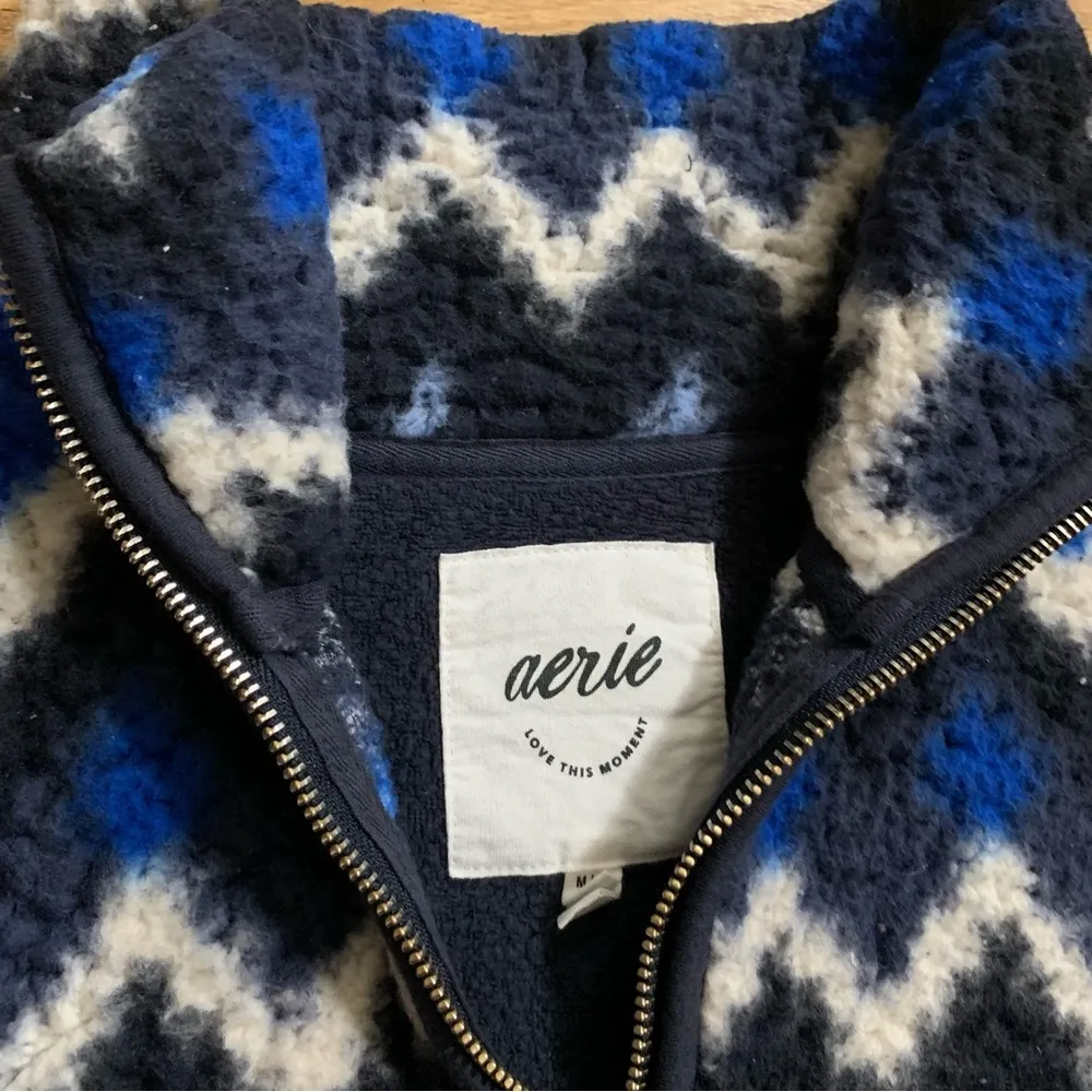 aerie sherpa zip-up - Image 3