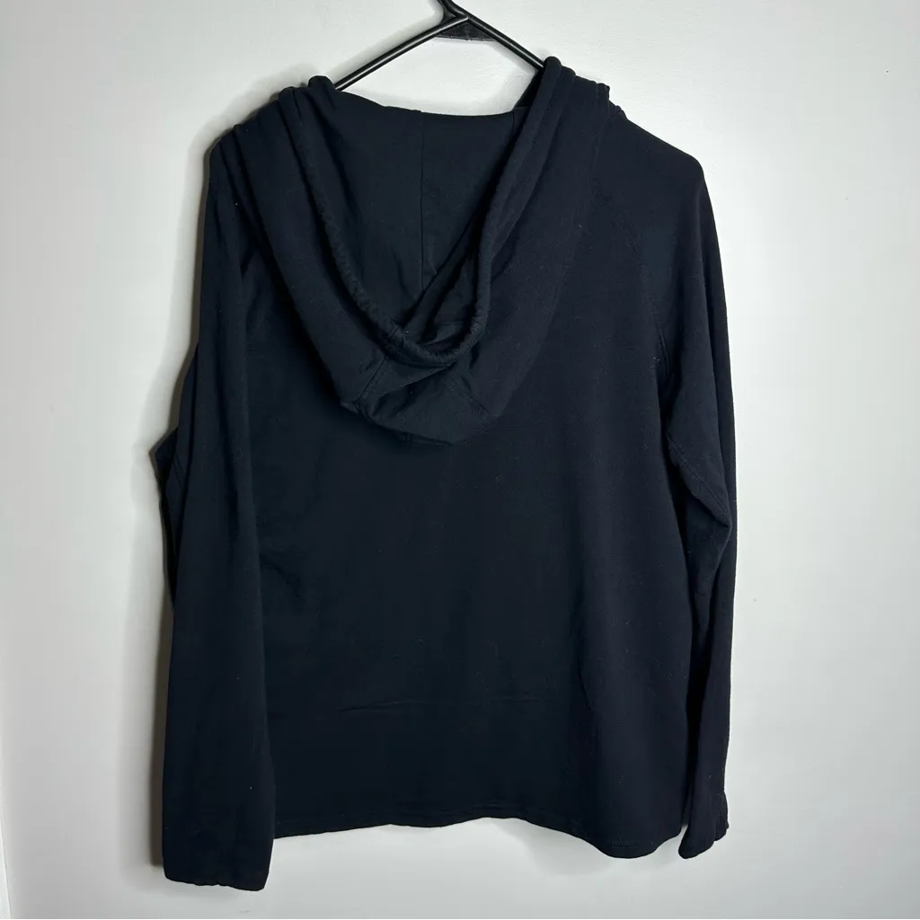 Women’s Zyia Active Size XL Black‎ Quilted Hoodie Sweatshirt - Image 4