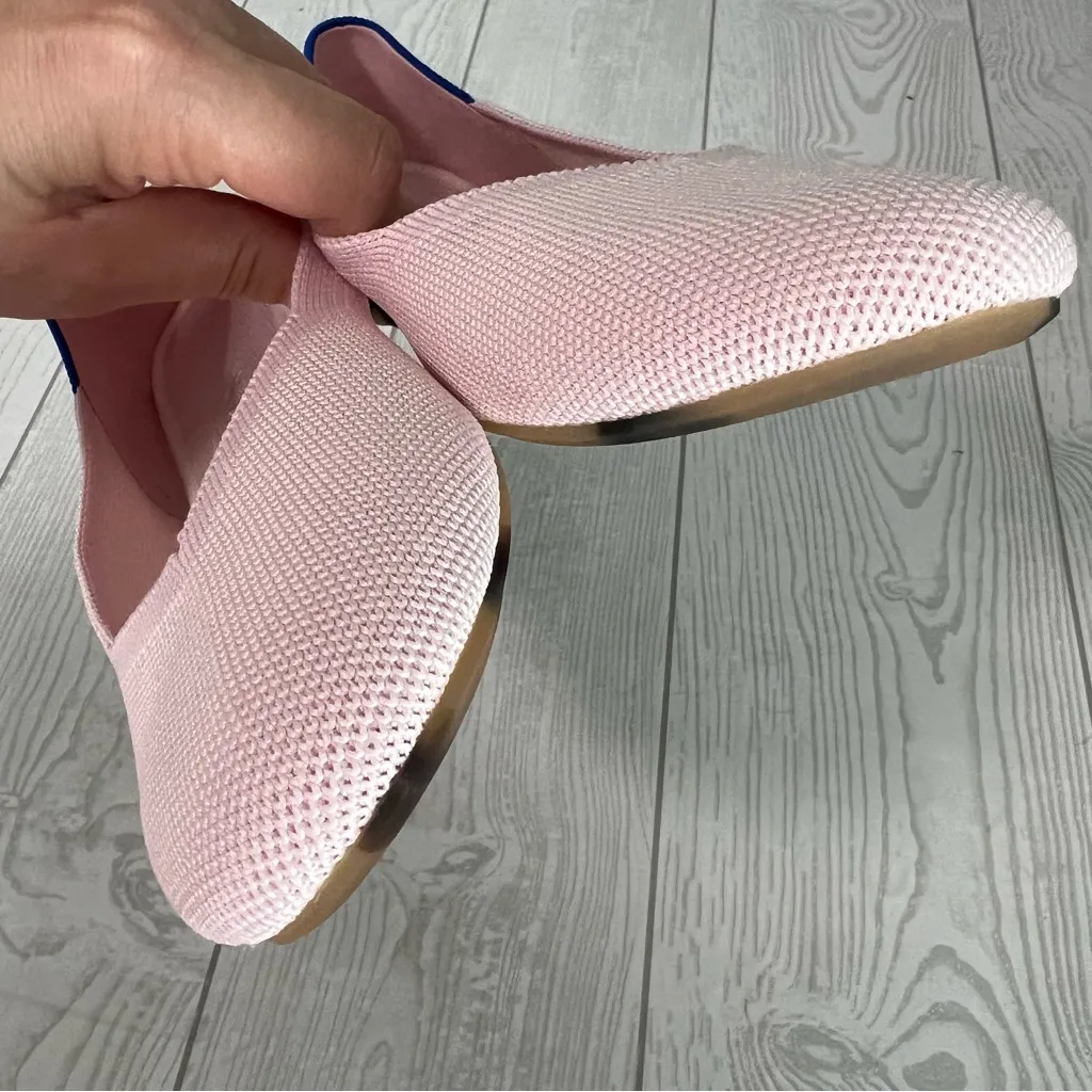 Rothy's The Flat Classic Blush Pink Flats - Image 8