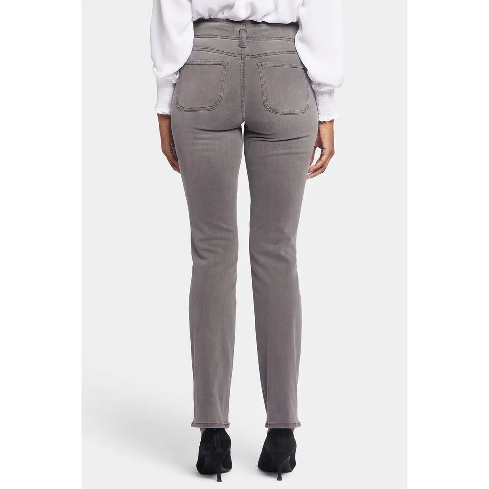 NYDJ Marilyn Straight Jeans Smokey Mountain Lift Tuck 2 - Image 2