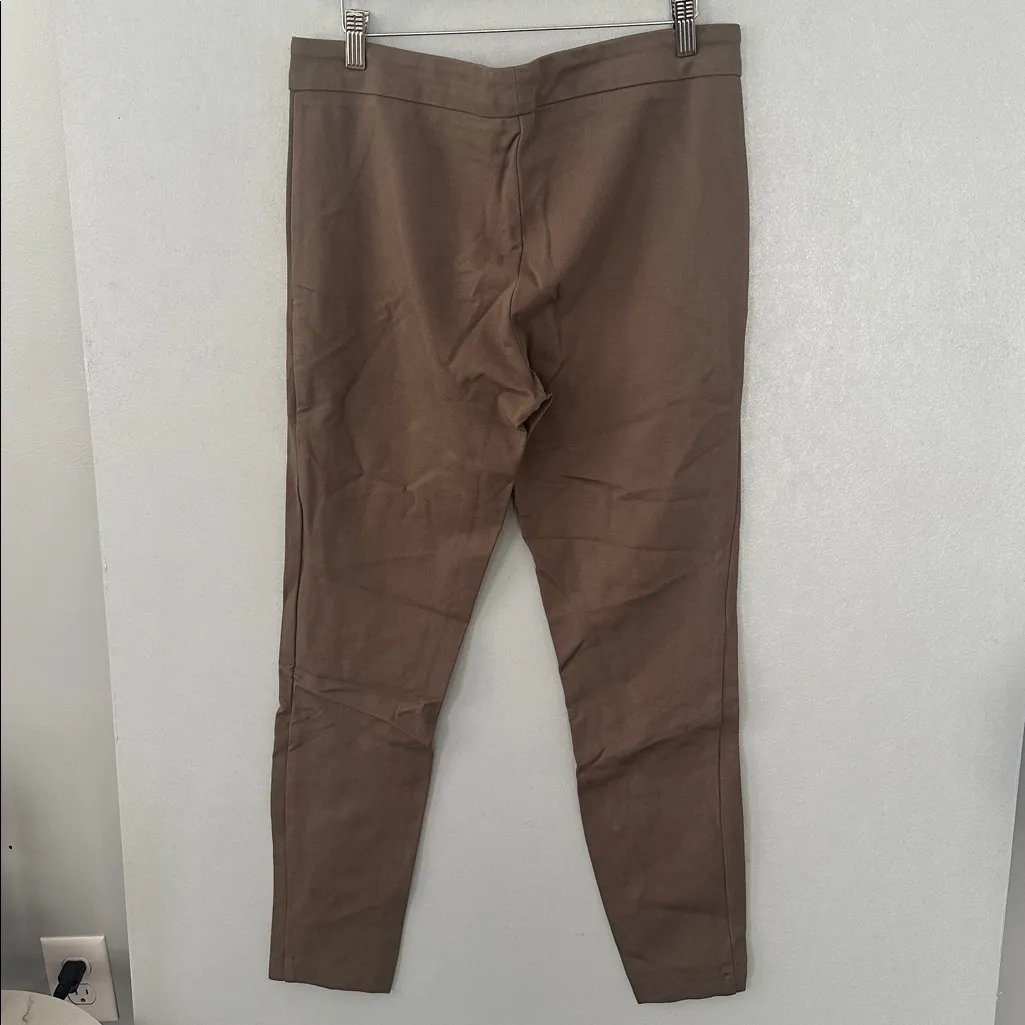 Lila Rose Brown Pull-On Slim‎ Pants - Image 3