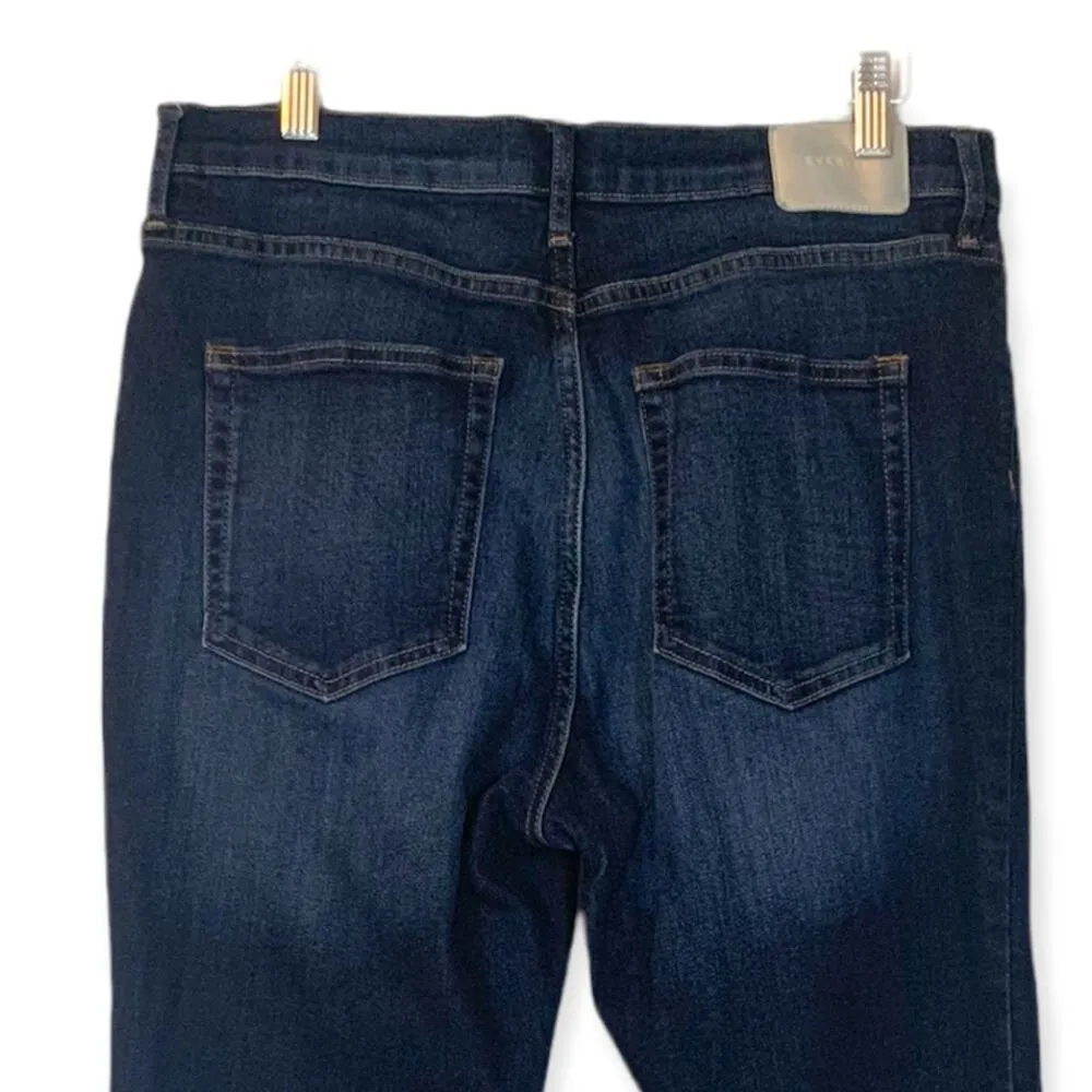 Everlane Jeans The High Rise Skinny Ankle Dark Wash Women's Size 32 - Image 6