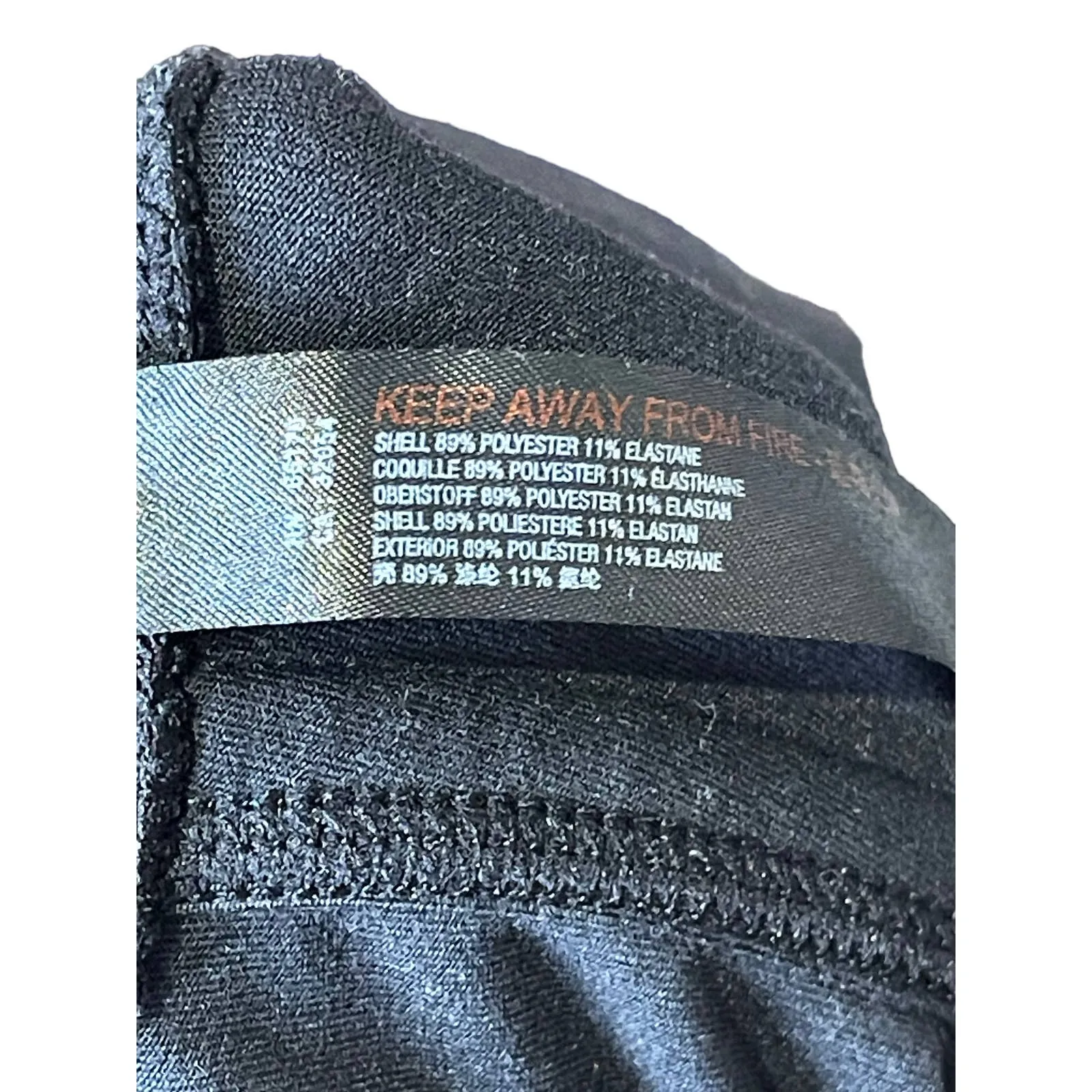 Free People Movement Women Crop Leggings Athleisure Side‎ Pockets Black Size25 Size 25 - Image 8