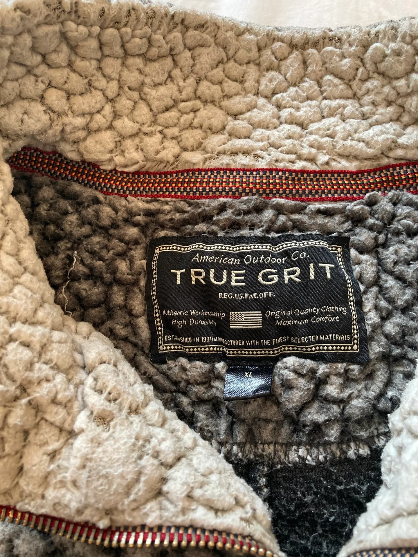 True Grit Gray / Charcoal Pullover - Image 2