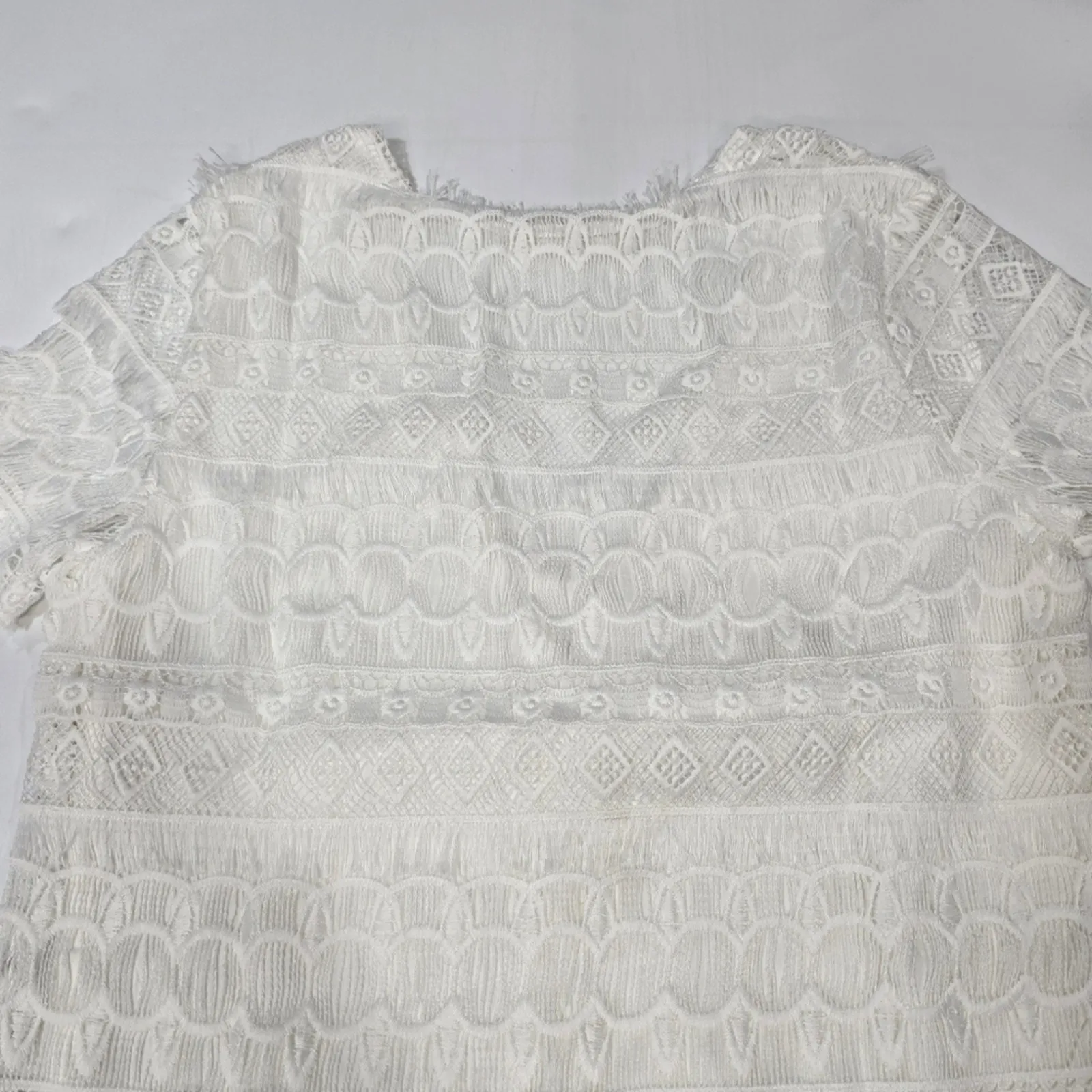 Tularosa Lambros Dress in White XS - Image 12