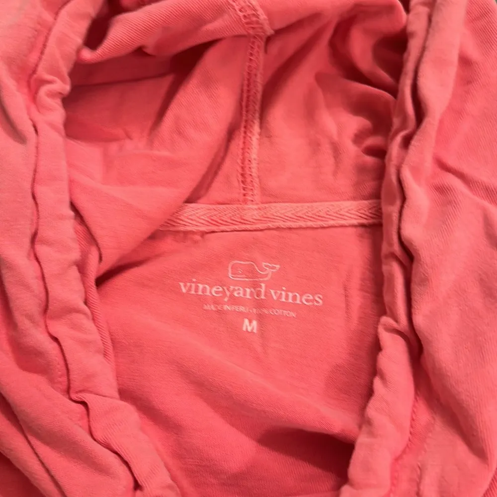COPY - Women’s Vineyard vines pigment dyed soft longsleeve hoodie tee top size … - Image 4