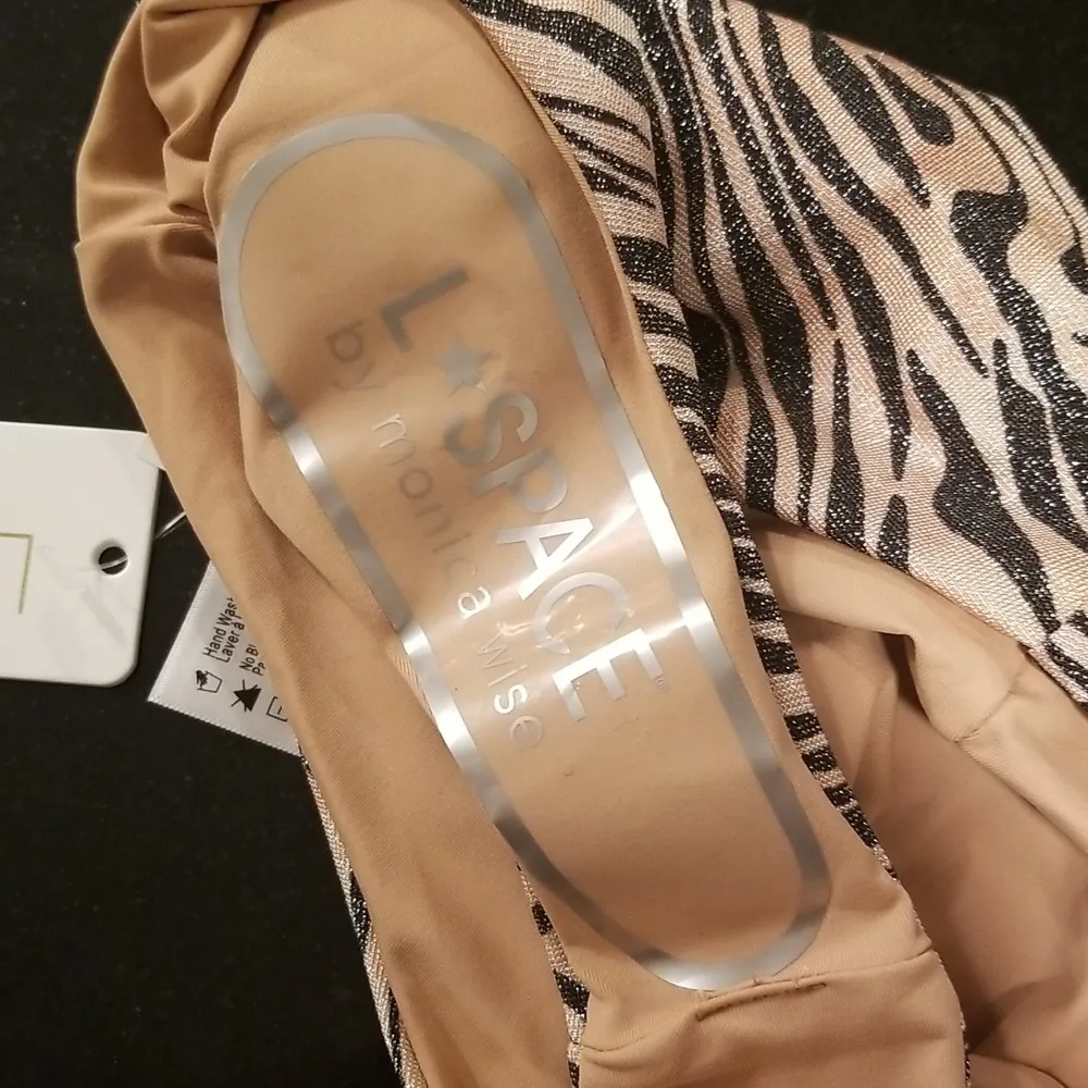 💕L*SPACE💕 Animal Instinct Bikini Set Siren Top + Portia Itsy Bottom Small NWT - Image 12