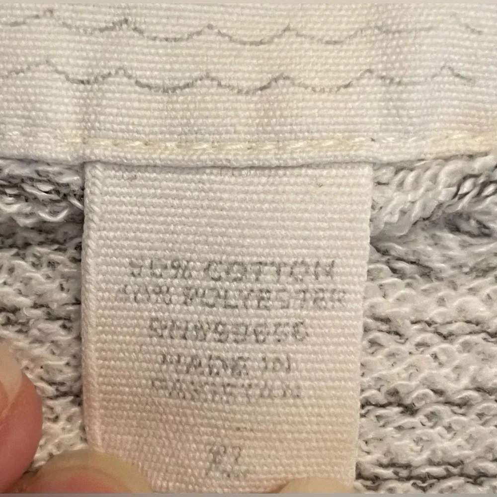 Key Largo Women's Nautical Fishermen Striped Gray Hoodie Sweatshirt - Image 6