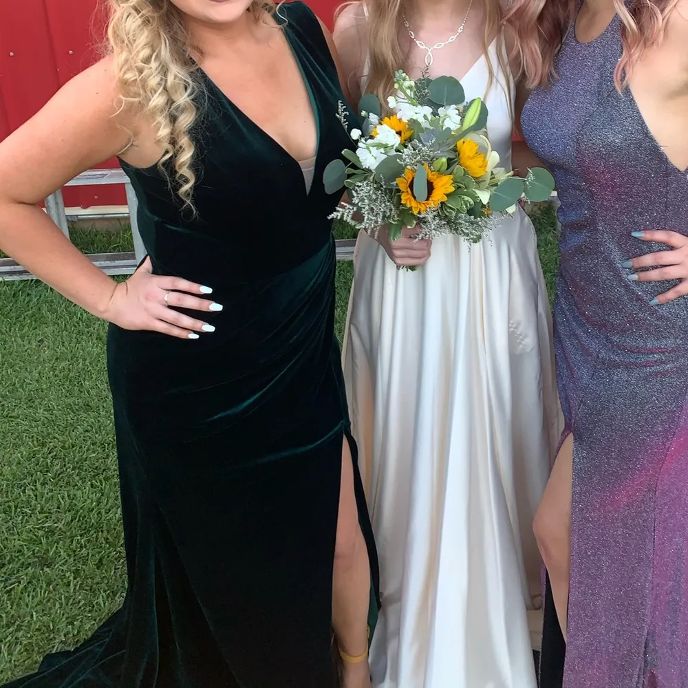 prom dress Green Size 10 - Image 5