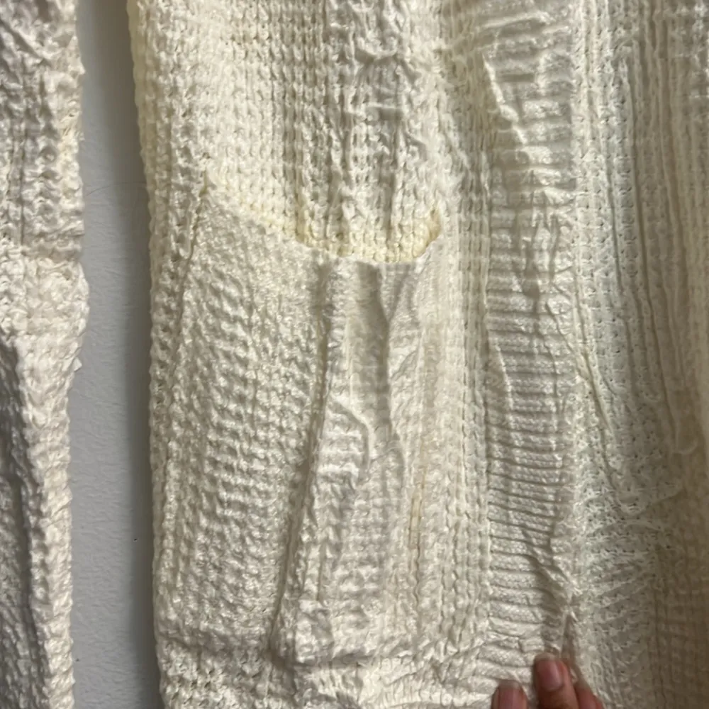 Pendleton style  Women's open Cream Sweater cardigan - Image 6