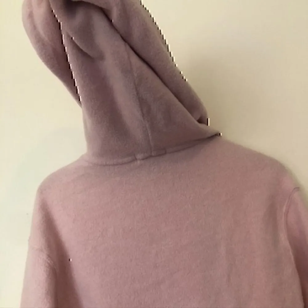 EVERLEIGH Cozy Hoodie Light Baby Pink Brushed French Terry Sweatshirt Small S - Image 11