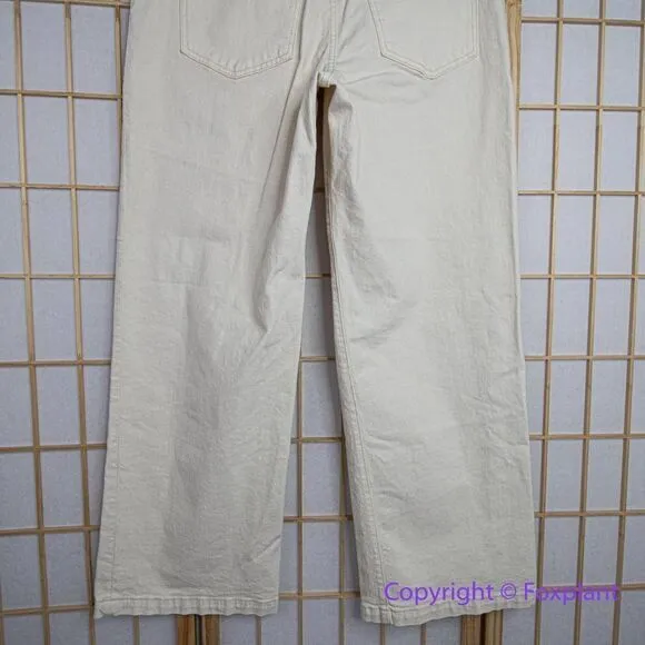 NEW Madewell The Perfect Vintage Wide-Leg Jean‎ Vintage Canvas, 31 - Image 11