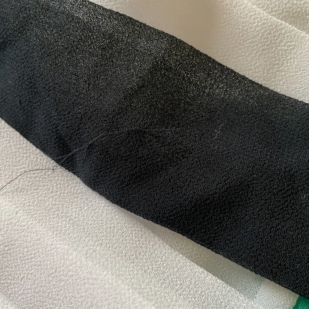 Banana Republic Milly collection colorblock patio pleated dress - Image 8