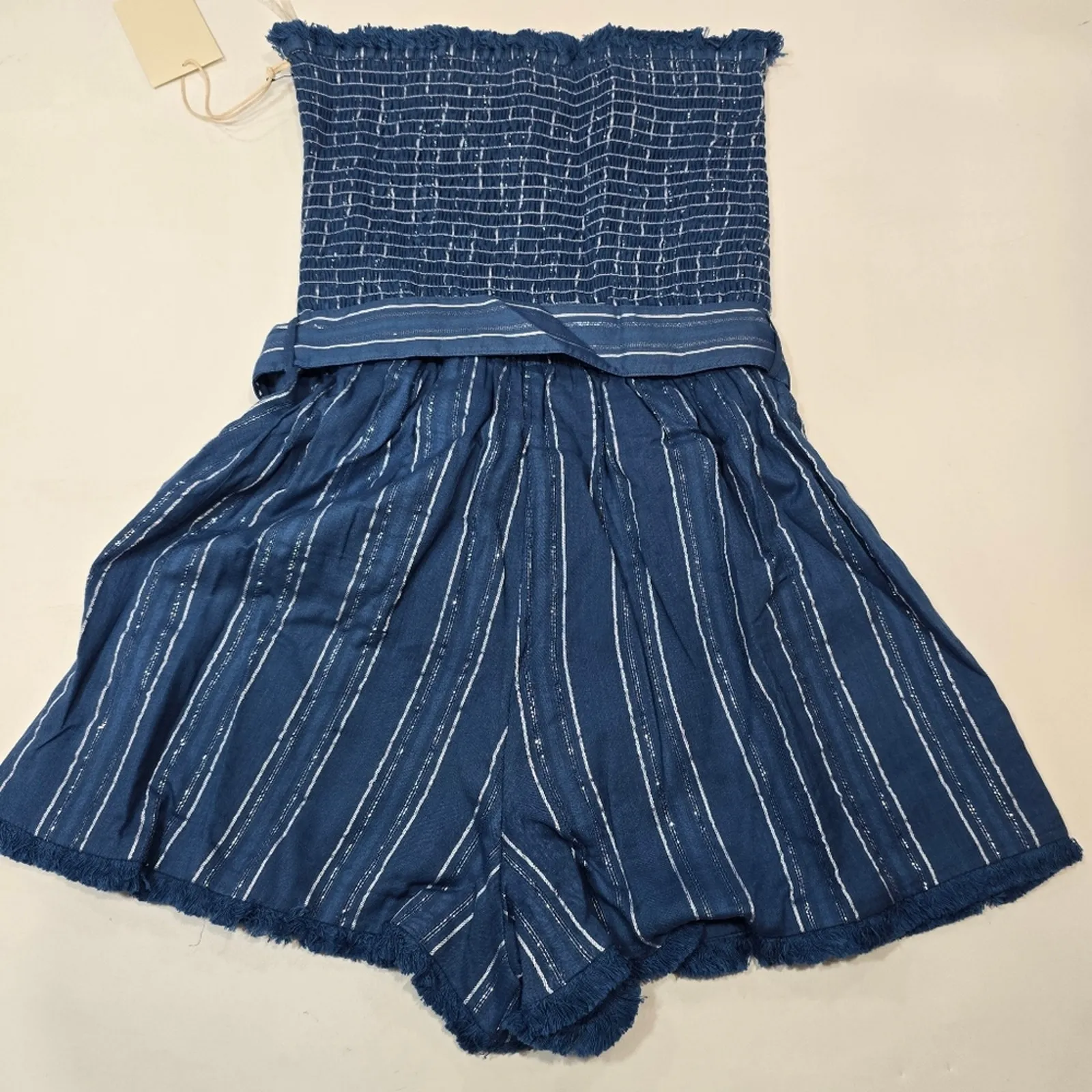 Tularosa Laylah Romper in Indigo Small - Image 12