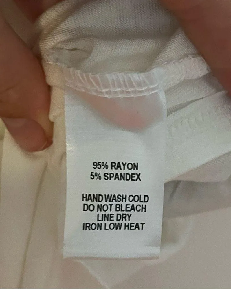 Lulus White Bride To Be Sheer Bachelorette Bridal Wedding Shirt Size Small NWT - Image 2