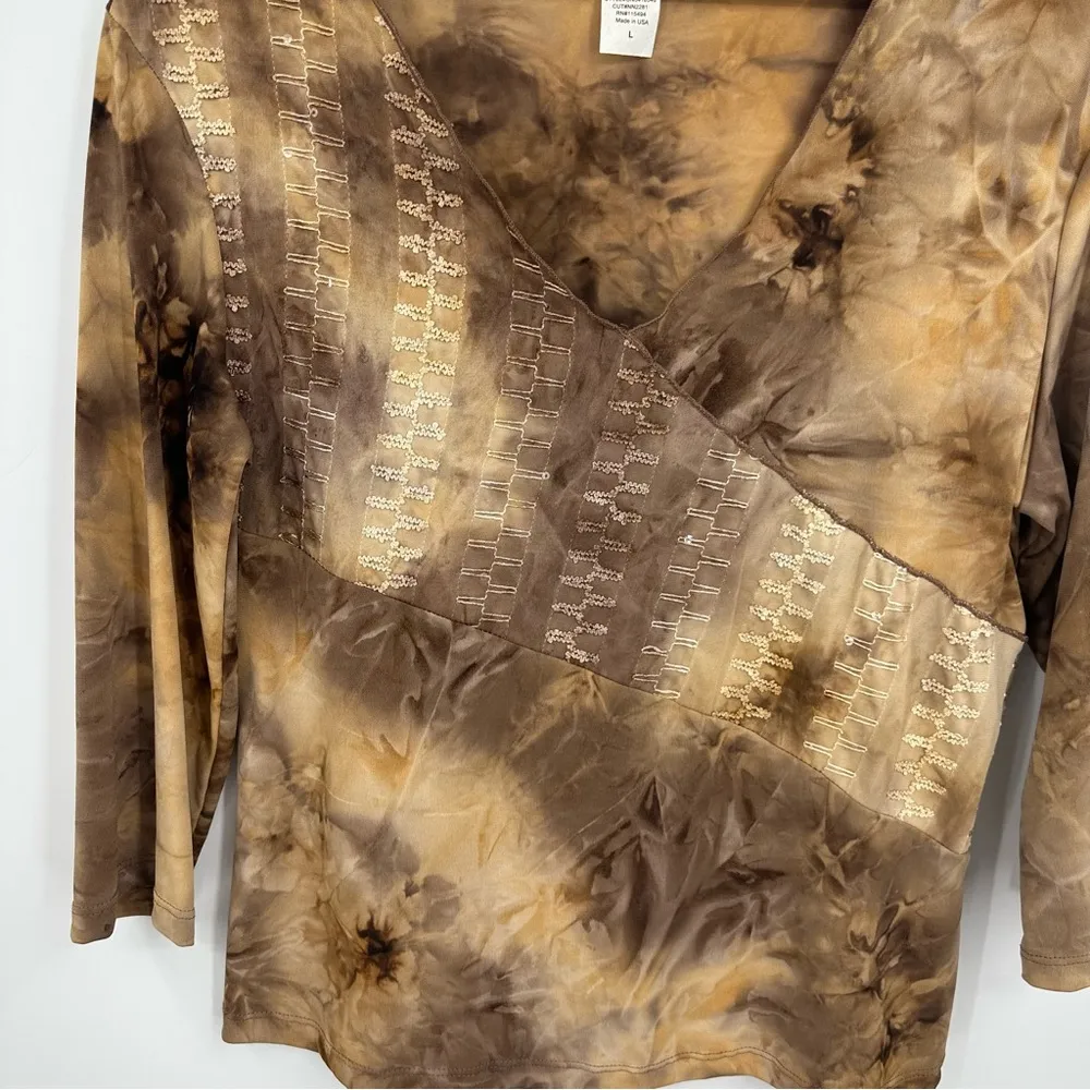 Vintage Y2K Fairycore Whimsical Shirt Size Large Early 2000s - Image 3