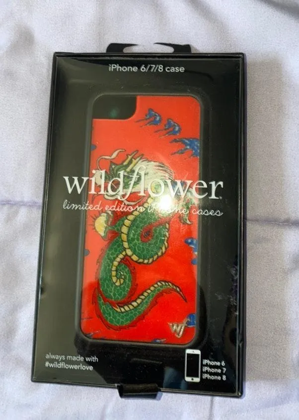 Wild Flower iphone 8 phone case - Image 3