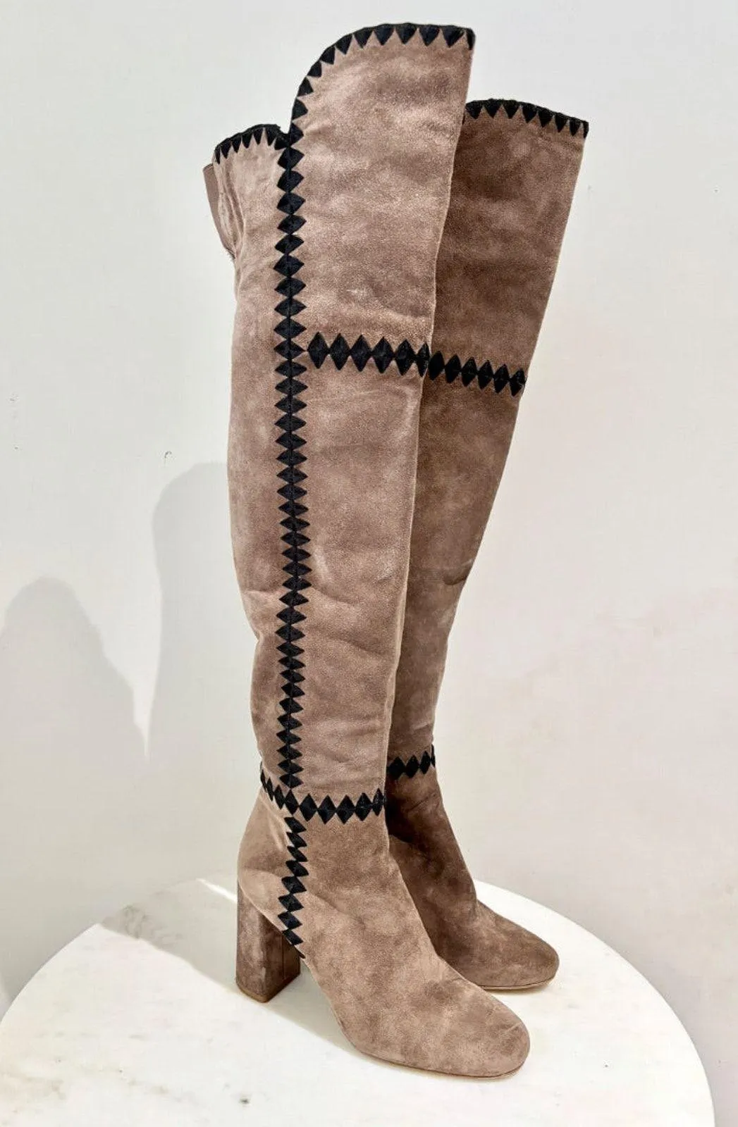 Vintage Sigerson Morrison Suede Over The Knee - Image 2