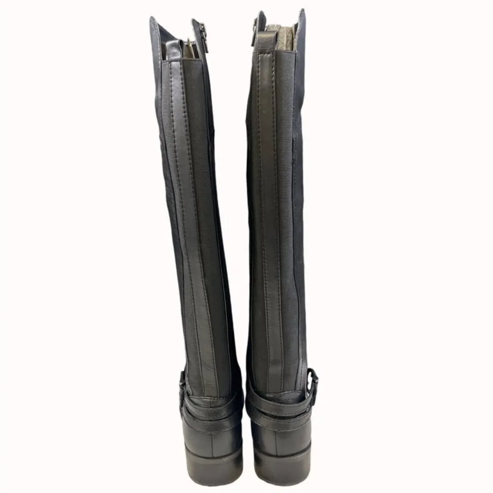 Audrey Brooke Women's Black Shoes/Knee High Boots Sz 8.5M SKU 5165 - Image 2