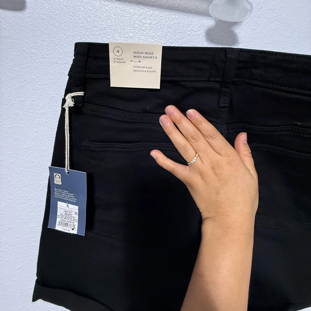 Universal Thread Black Jean Shorts - Image 8