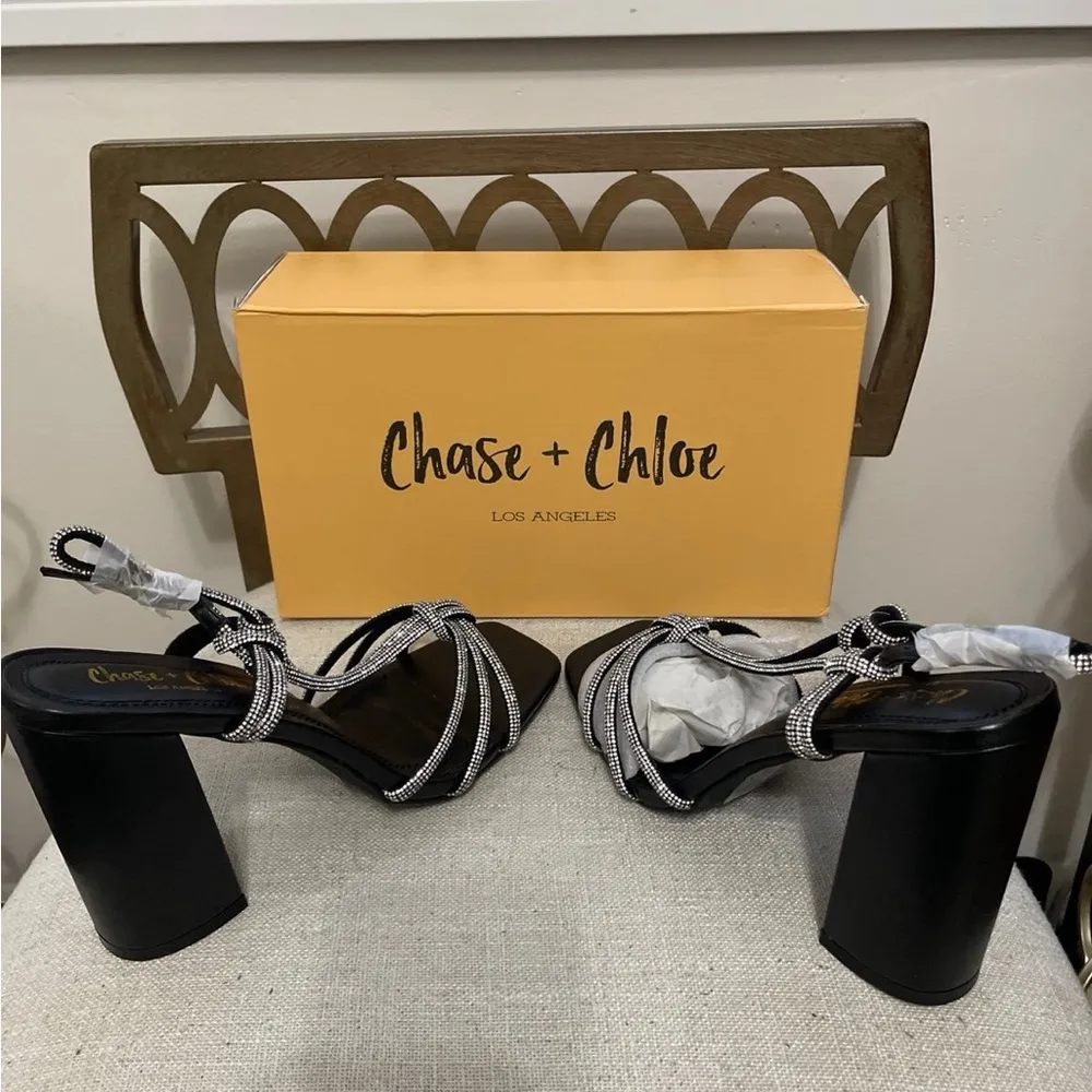 Chase & Chloe Los Angeles size 9 Block Heels - Image 10