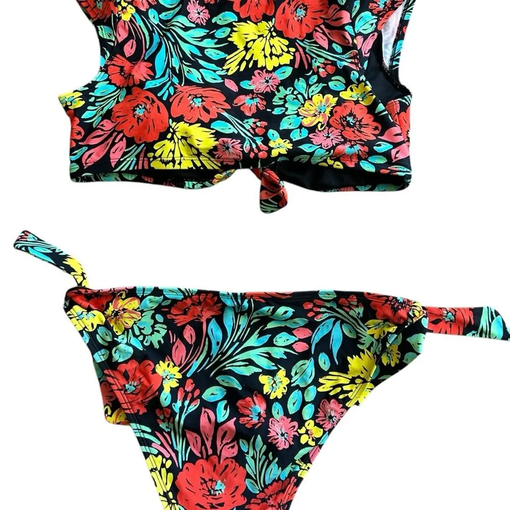 floral full coverage bikini Large - Image 3