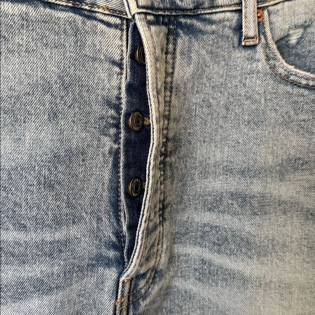 Old Navy Size 16 Higher High Rise Light Blue Jeans. - Image 7