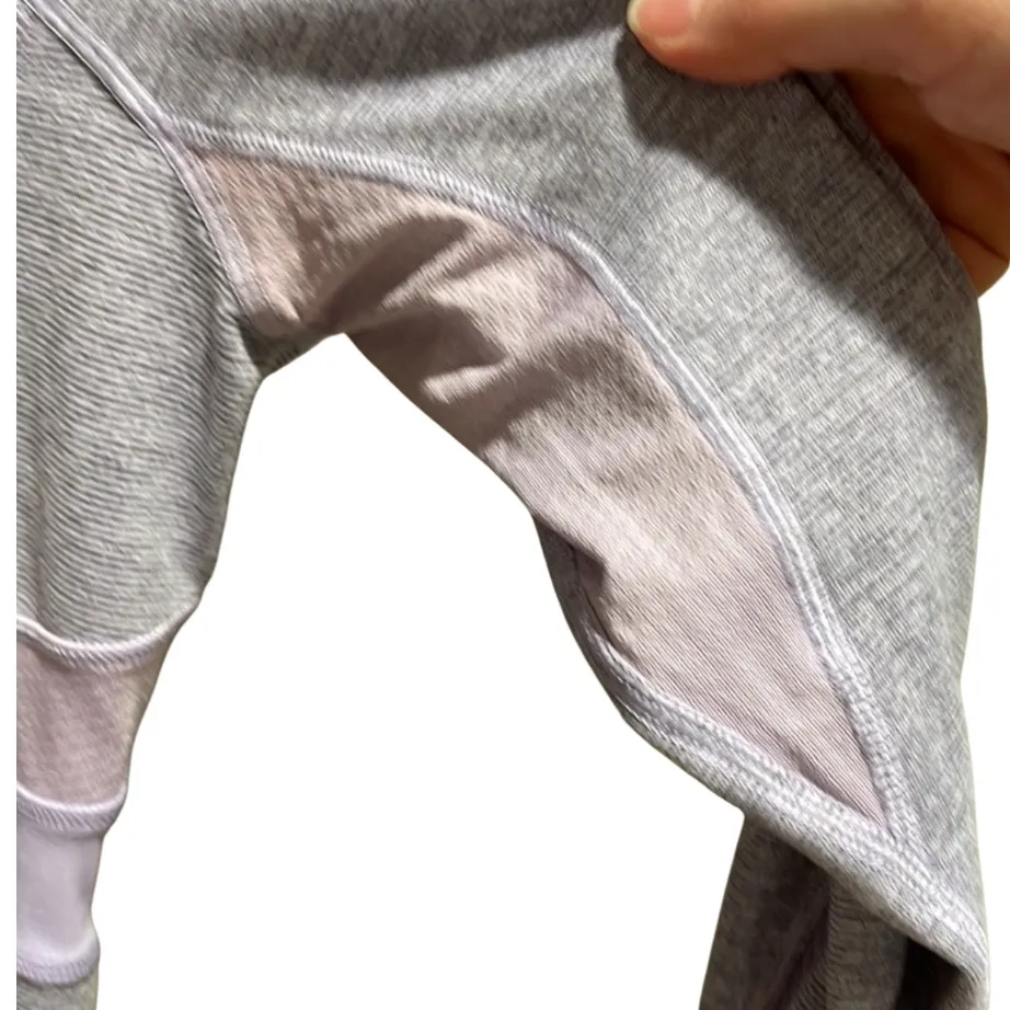 Rare Lululemon Run Full Tilt half zip in heathered plum long sleeve athletic top - Image 5