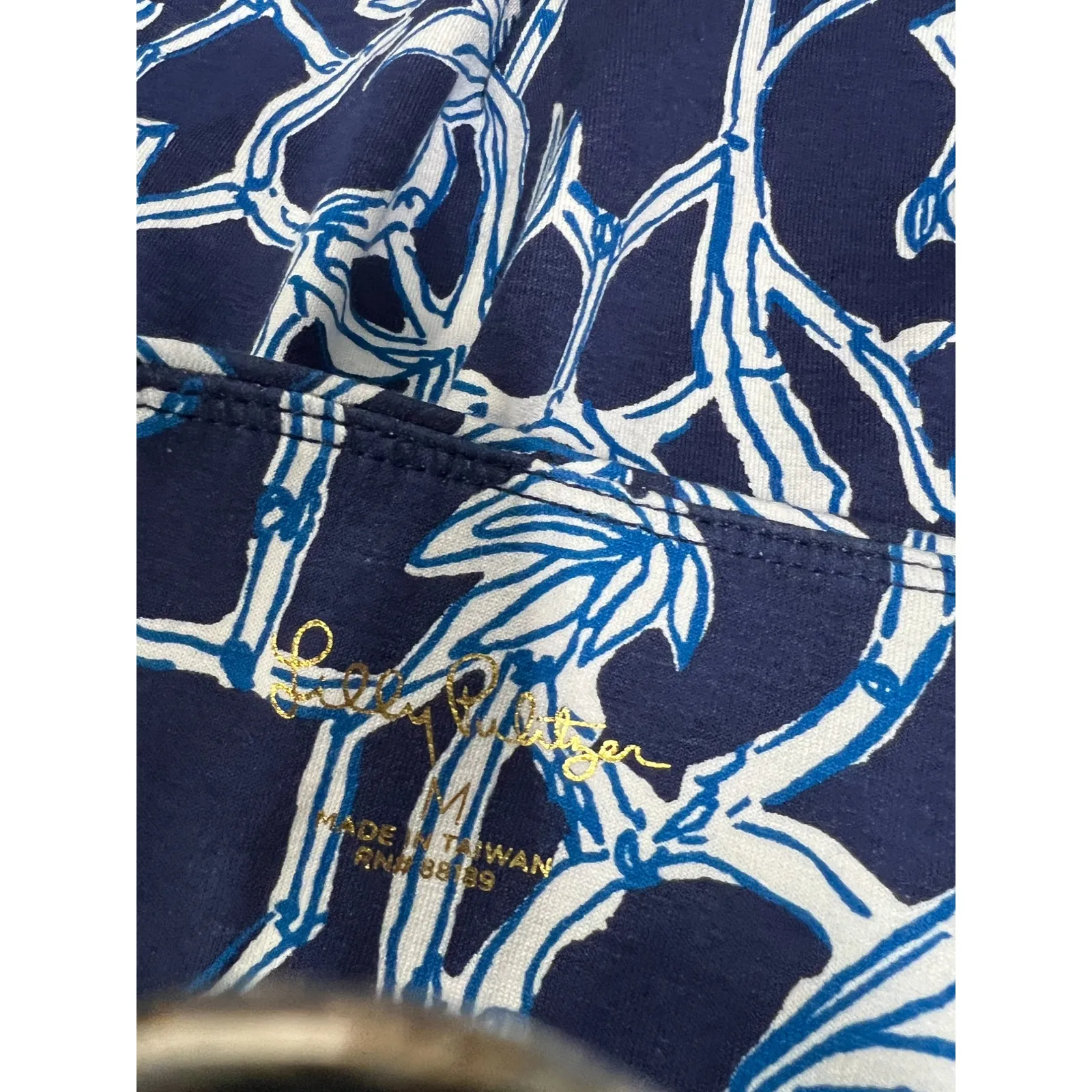 Lilly Pulitzer Brenna Skirt M Mini Short Skirt Activewear Tennis Pickleball Blue - Image 2