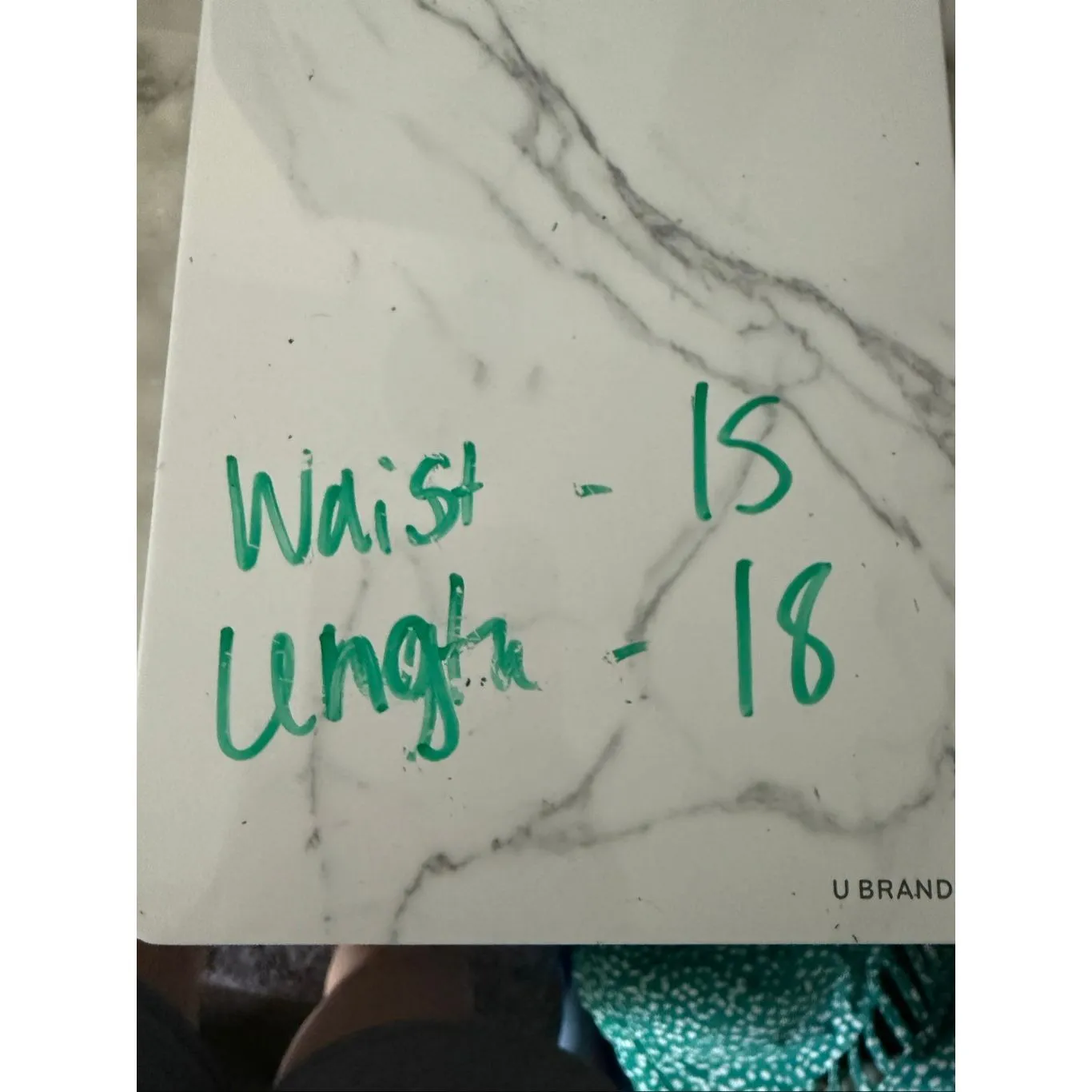 Cacique Women’s 18 Green White Patterned Swim Suit Plus Size - Image 8