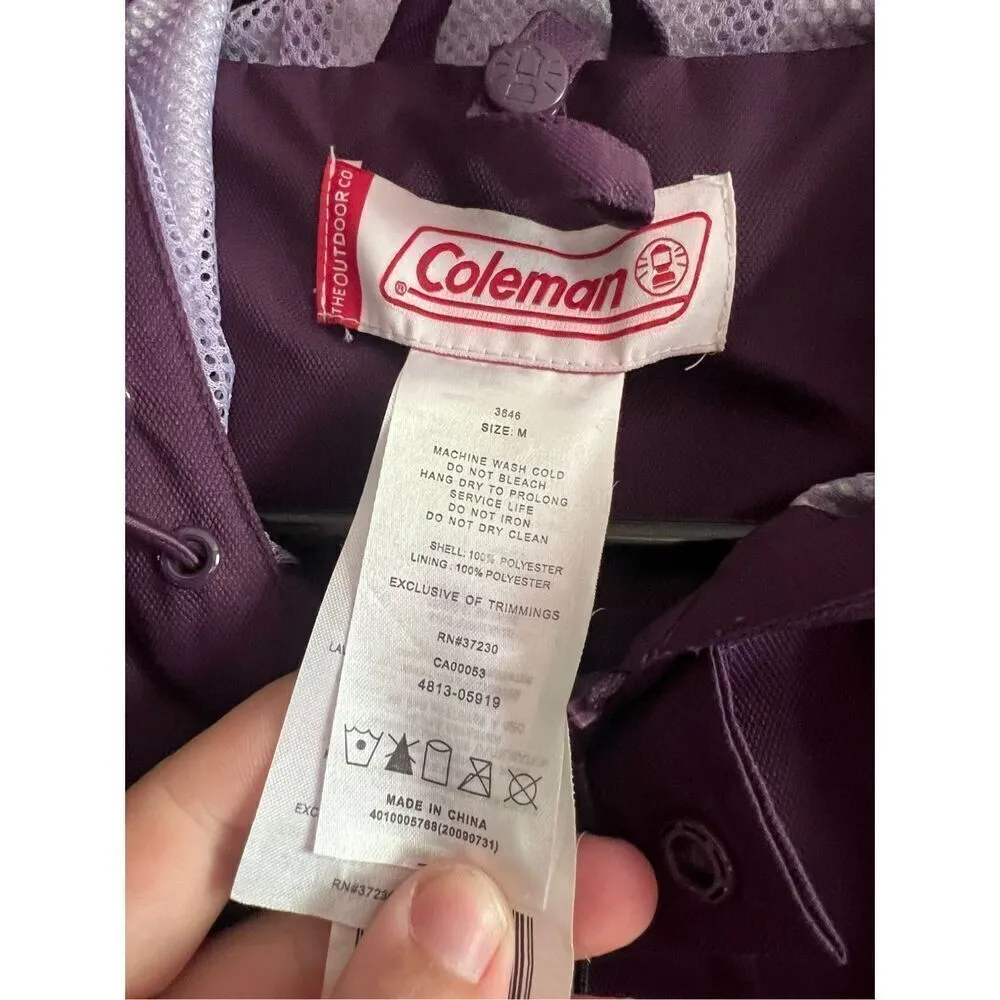 Coleman  Purple Woman’s Jacket Size Medium - Image 7