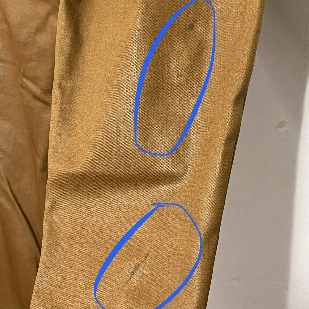 L'AGENCE Sabine Dark Khaki Coated Skinny Mid Rise Jeans Women Size 26 - Image 13