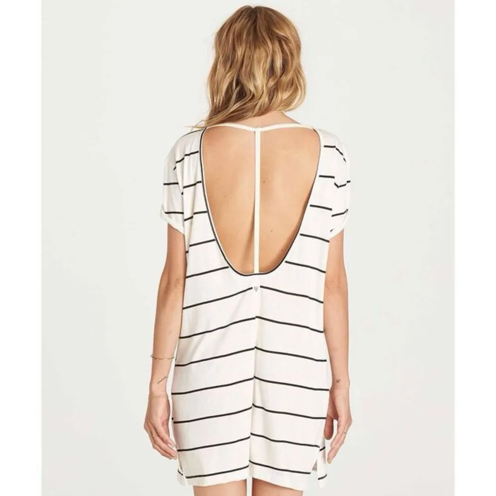 Billabong Down Time Tee Mini Dress - Cool Whip - S - Image 4