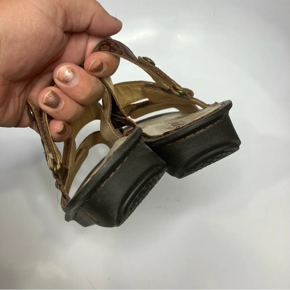 Alegria Verona sandals embossed leather size 37 - Image 5