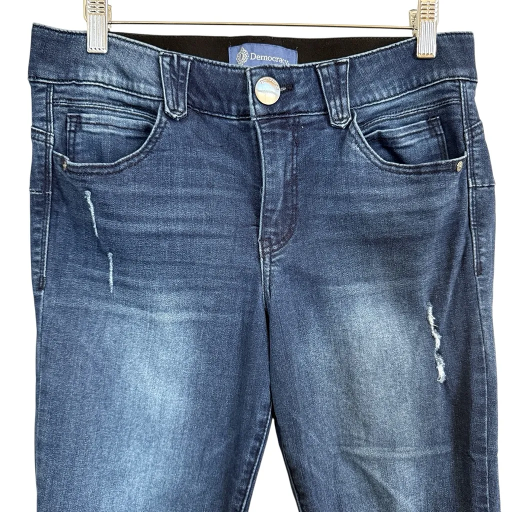 Democracy “Ab”solution Ankle Skimmer Denim Skinny Jeans Women’s Size 10 - Image 2