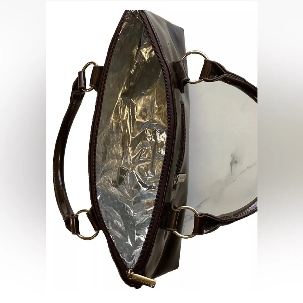 Vintage Brown Wine Cooler Purse! - Image 6