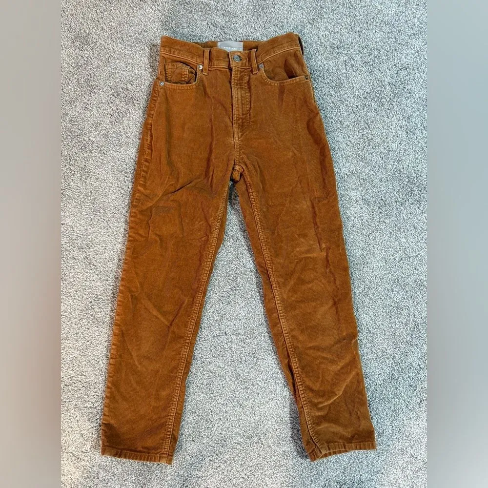 Everlane Baby Corduroy Cheeky Crop Pants Women’s Size 25 VGUC - Image 4