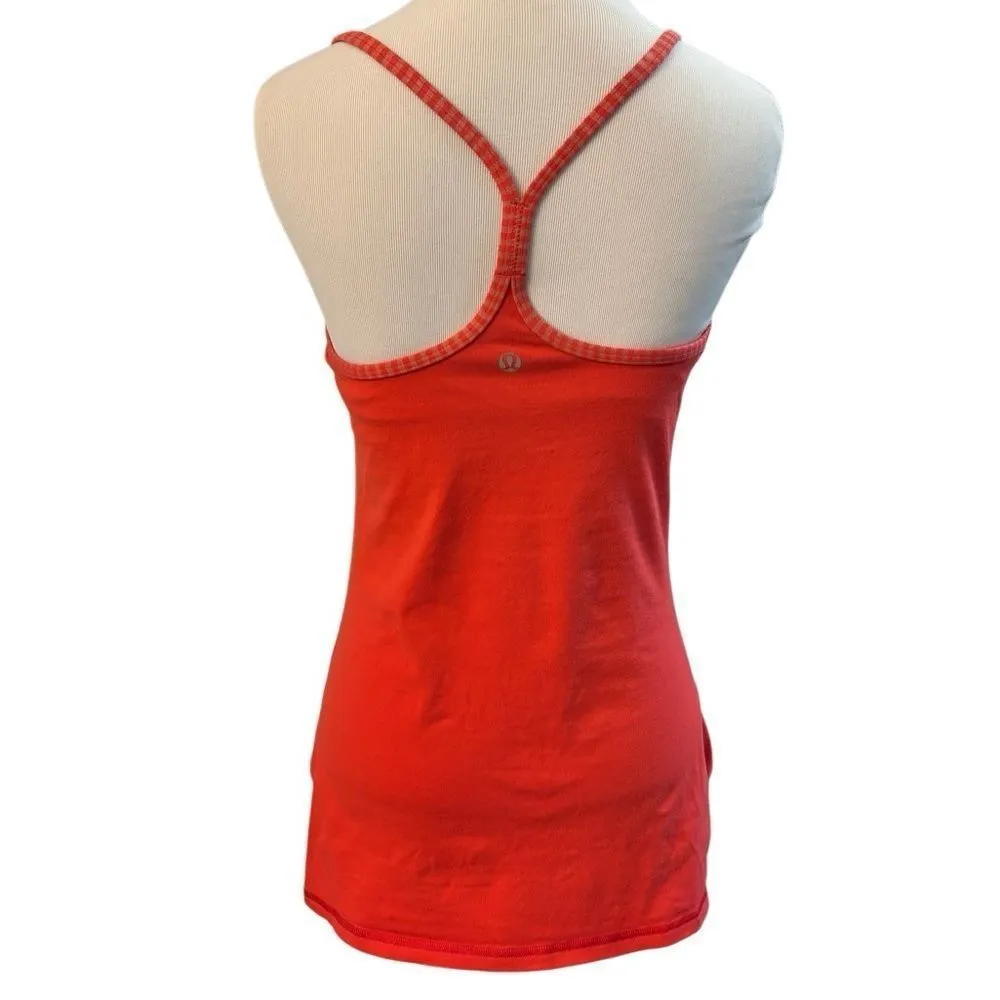 Lululemon Red Power Y Tank - Image 3