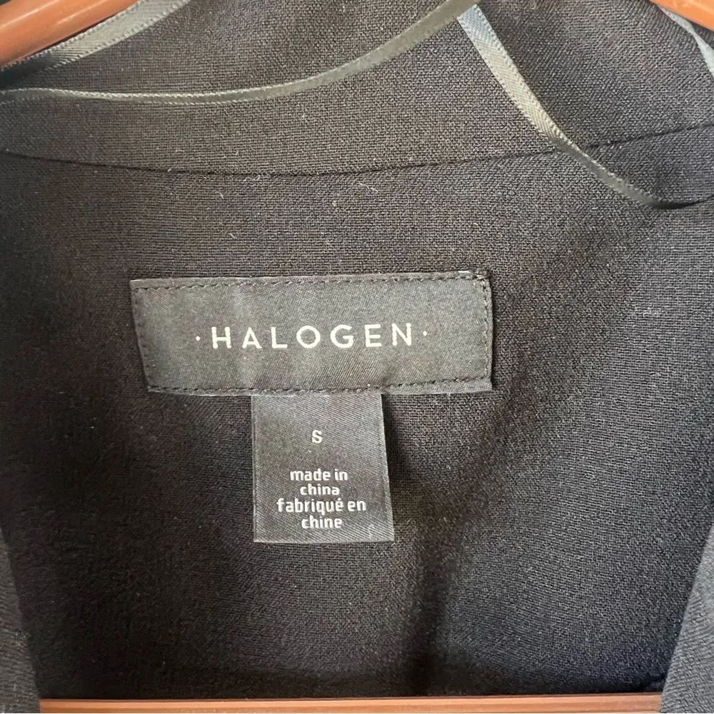 Halogen  Piped Trim Collarless Blazer - Image 12