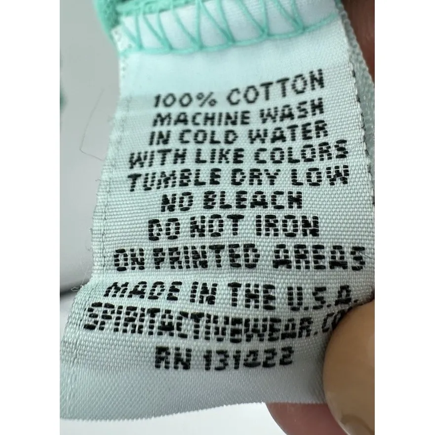 US Capitol Washington DC Spirit Jersey Green‎ Long Sleeve XS USA - Image 4