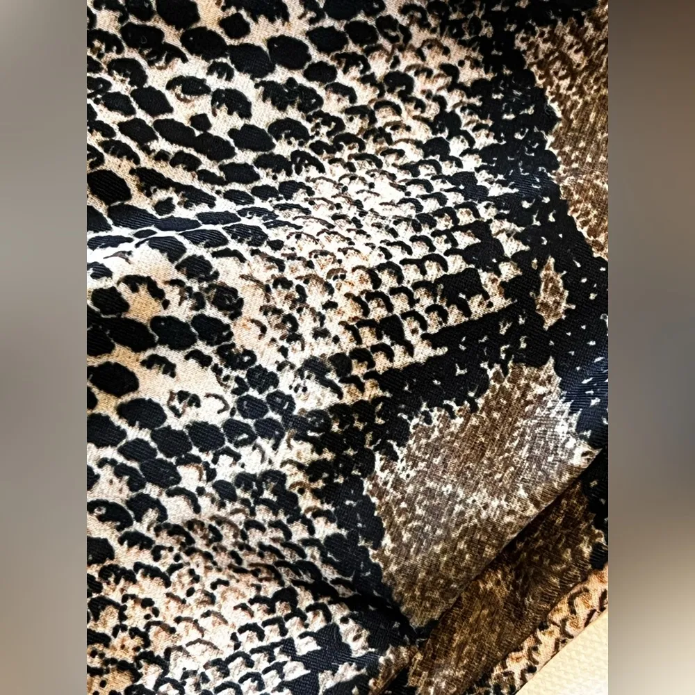 Hot Miami Styles Brown Snake Print Ruched Bust Scrunch Butt bikini NWT - Image 8