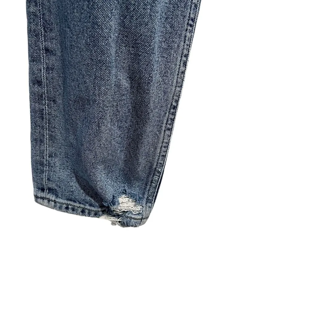 Citizens of Humanity Charlotte Button Fly Straight Ankle Jeans Women's Size 24 - Image 2